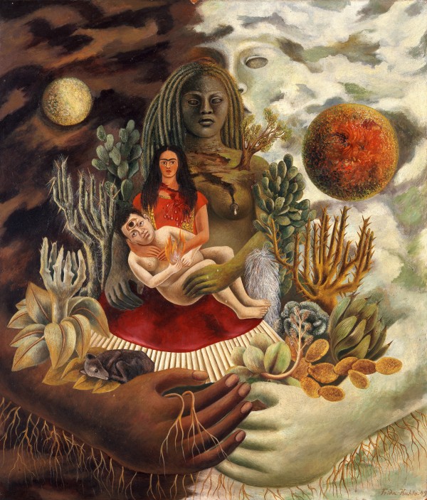 El abrazo de amor del Universo, la Tierra, México, Diego, yo y el señor Xólotl, 1949
