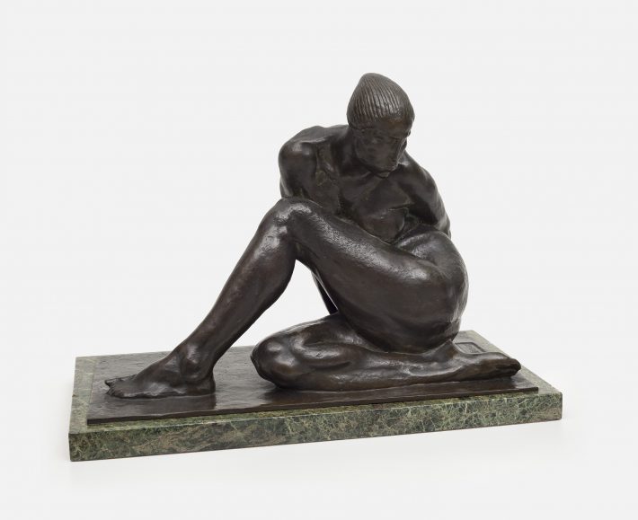 Ídolo de Brecheret bronze 35 x 47 x 20 cm c. 1919