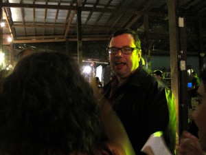 O autor João Emanuel Carneiro conversa com a imprensa. Foto: Patrícia Villalba/AE