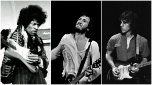 Hendrix, Townshend e Jeff Beck