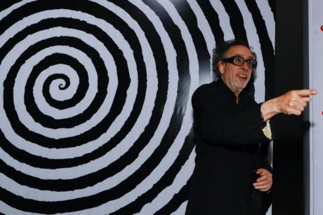 Tim Burton em sua exposição na Oca. Foto: Marcelo Chello/ Estadão