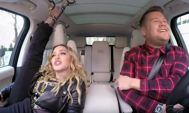 Madonna participa de 'Carpool Karaoke' 