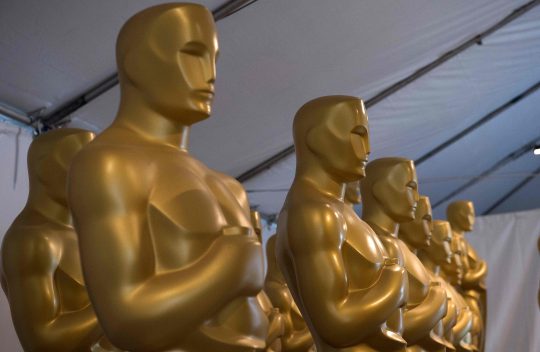 The 2017 Oscars, hosted by Jimmy Kimmel, will take place at the Dolby Theatre in Hollywood, California on February 26, 2017. / AFP PHOTO / VALERIE MACON