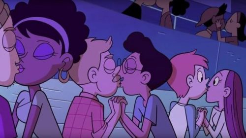 Cena de beijo gay no desenho 'Star vs. as Forças do Mal', da Disney