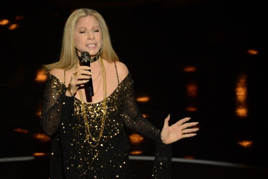 A atriz e cantora Barbra Streisand