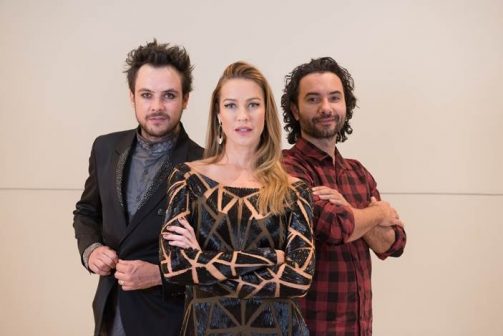 ‘O Homem Perfeito’, com Luana Piovani, Sérgio Guizé e Marco Luque (foto: Flavia Montenegro)