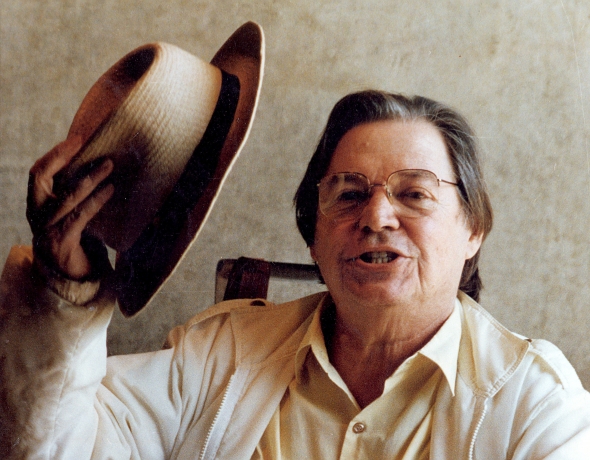 Tom Jobim em sua casa em 1992 (foto Clóvis Ferreira/ Estadão)
