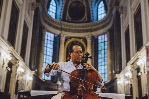O violoncelista Yo-Yo Ma(foto Mustafah Abdulaziz/NYT)