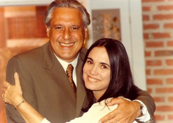 Antonio Fagundes e Regina Duarte, na novela 'Por Amor' (foto Globo)