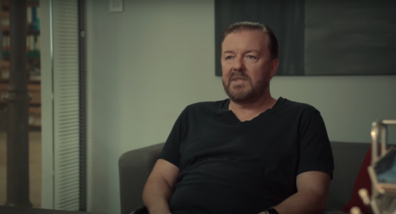 Ricky Gervais, criador e protagonista da série 'After Life' (foto Netflix)