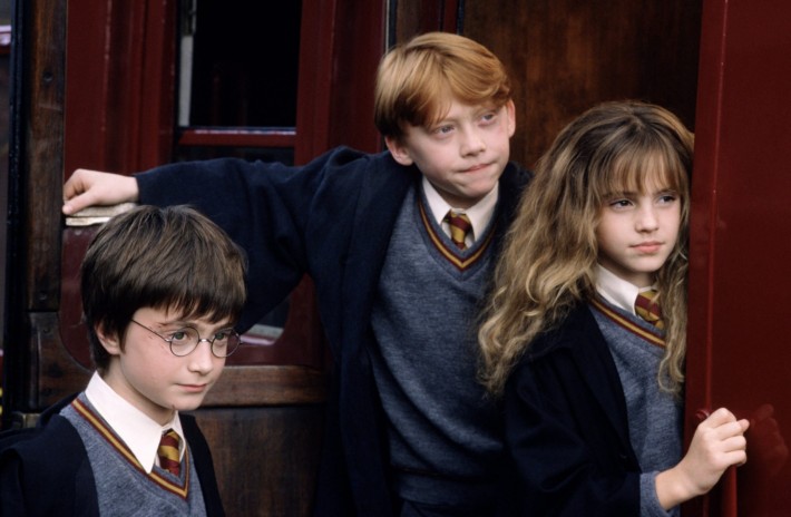Cena de 'Harry Potter e a Pedra Filosofal' (foto Warner)