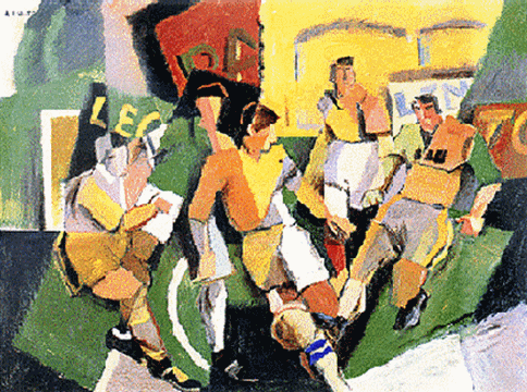 "Jogadores de Futebol", André Lhote,1918