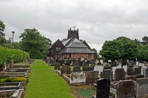 A igreja em Woolton, em foto atual.