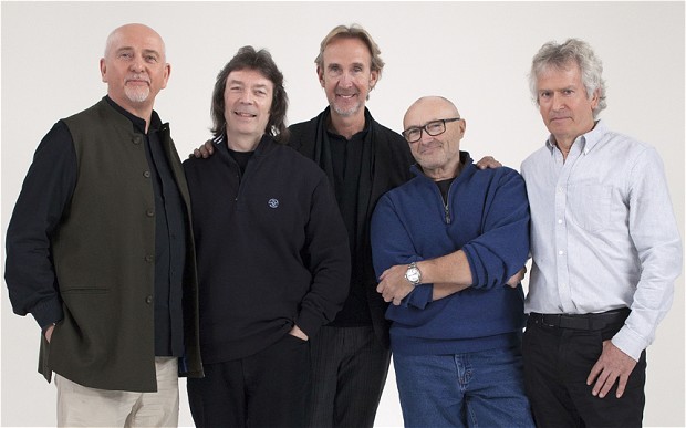No ano passado, os integrantes do Genesis voltaram a se encontrar em Londres.
