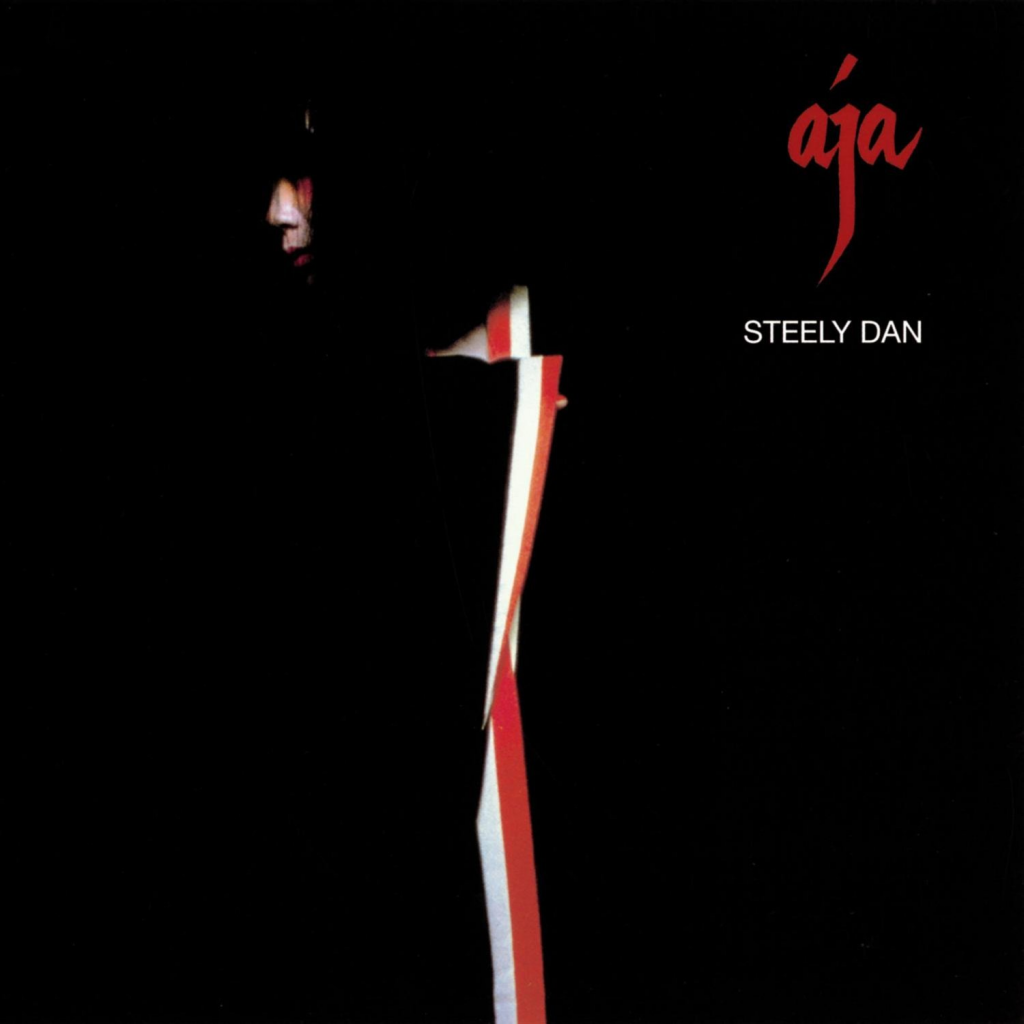 Capa do álbum Aja, do Steely Dan, de 1977. Obra-prima da banda americana, que começou a ser gravado em janeiro daquele ano.